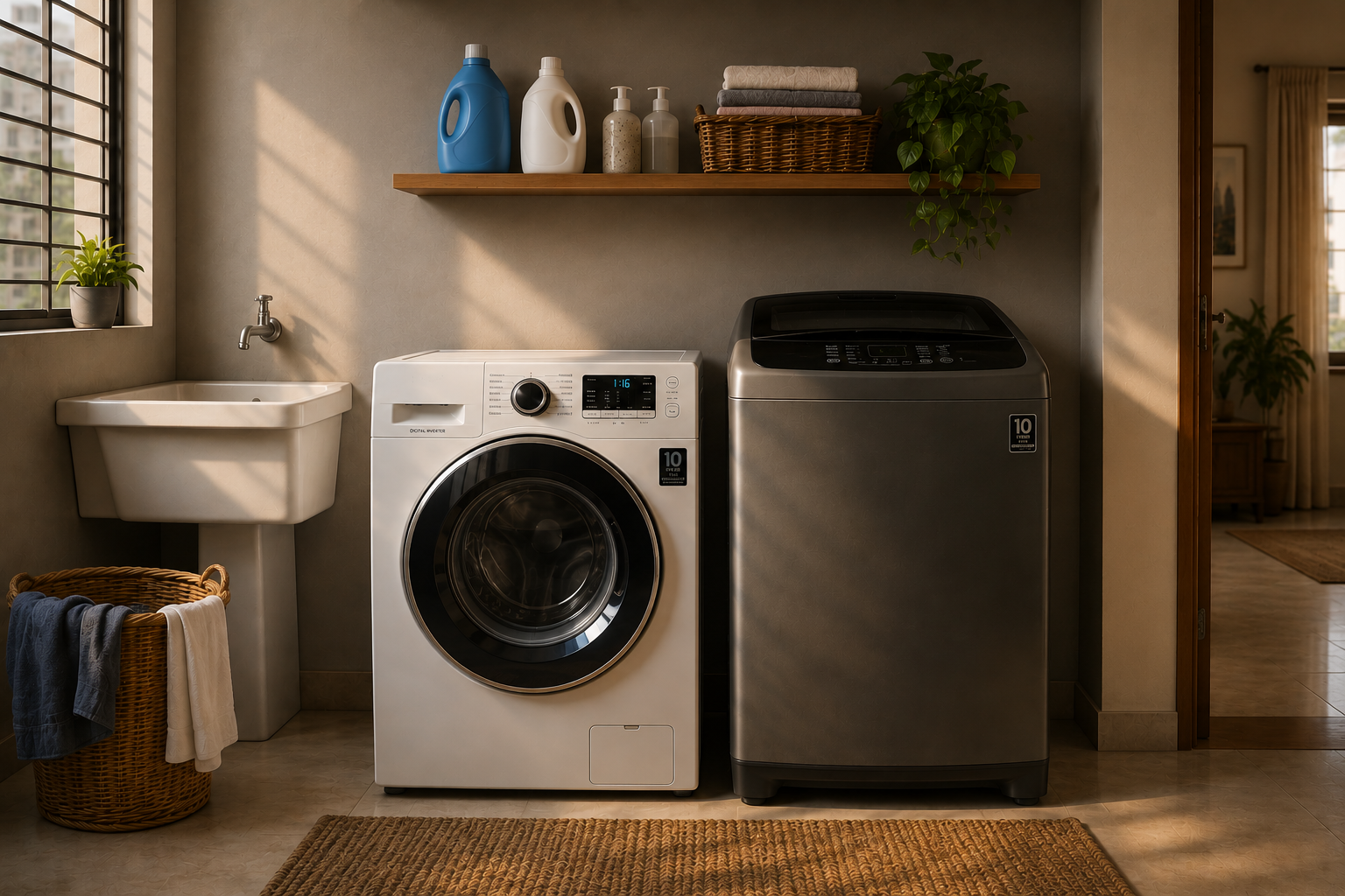 ₹34 or ₹168? Real Washing Machine Electricity Consumption Per Month in India (Top Load vs Front Load)