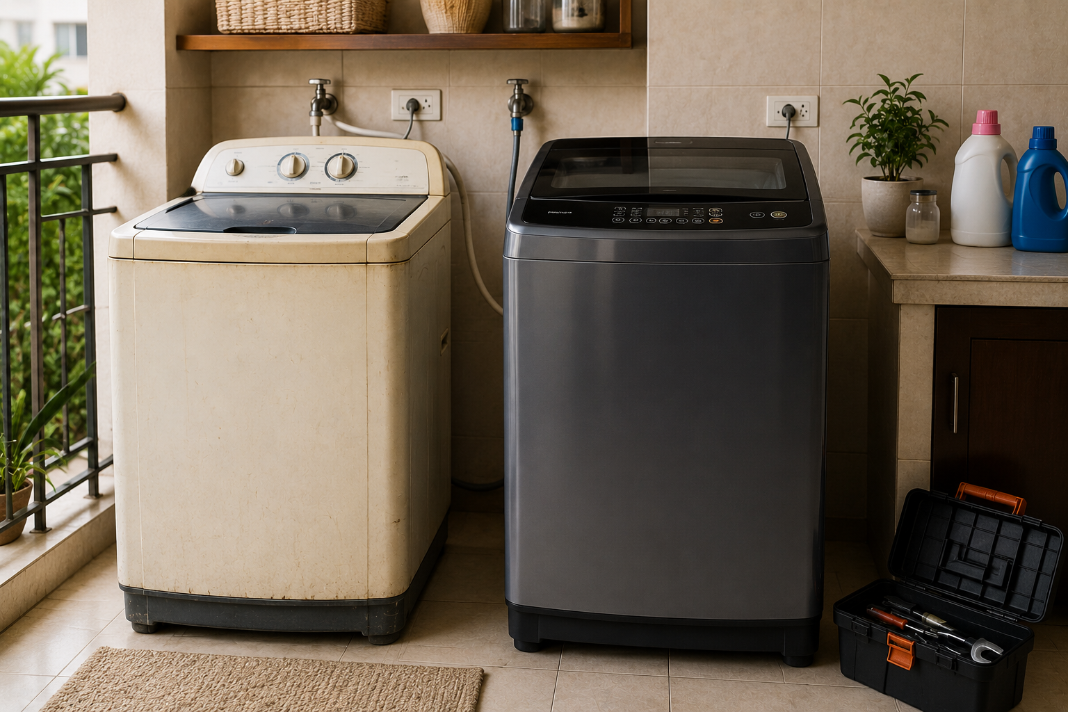 ₹1,500 Repair or ₹18,000 New? Smart Washing Machine Repair vs Replacement Decision (India 2026)